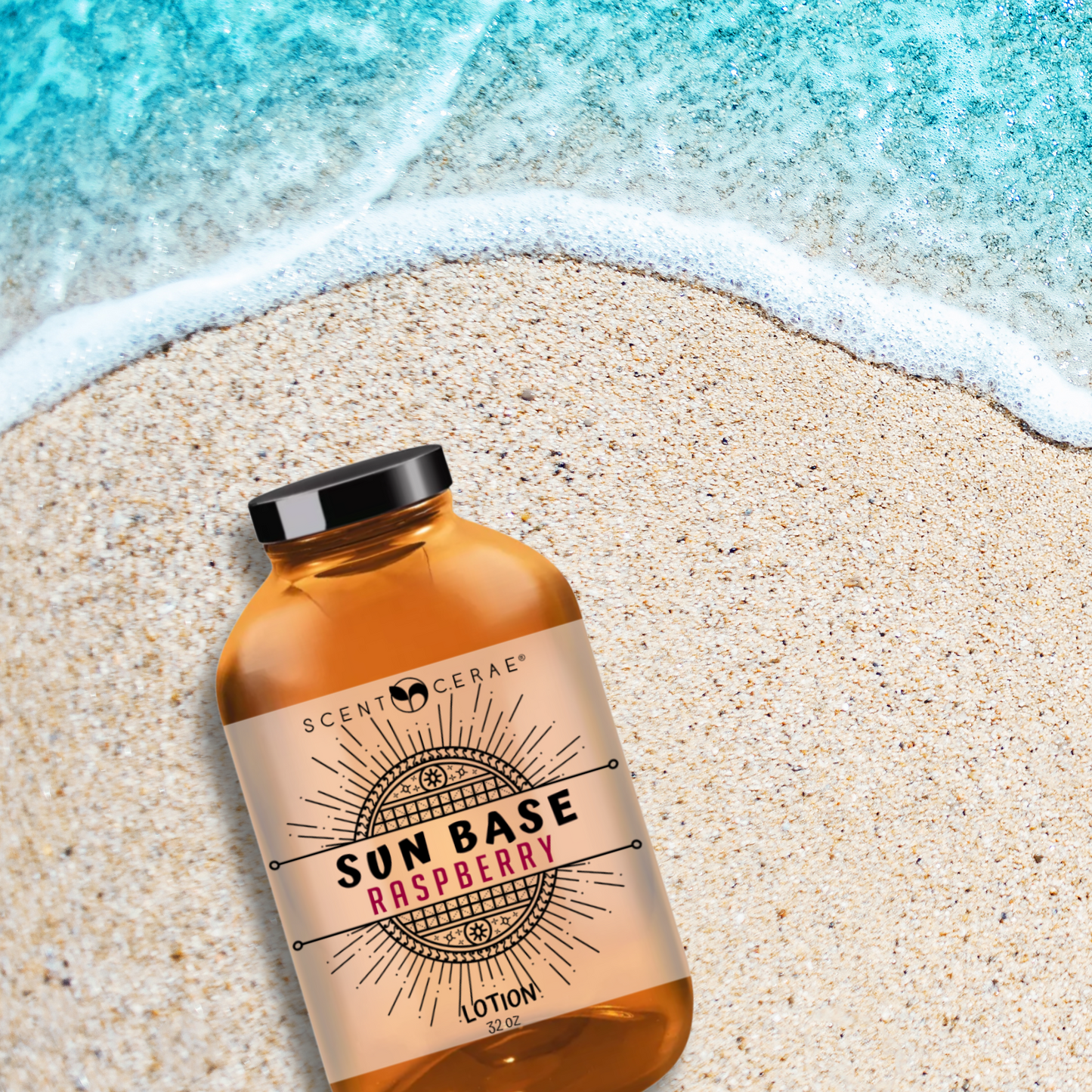 Sun Base Raspberry Zinc Lotion