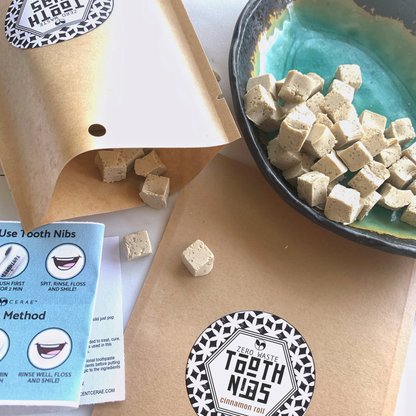 Natural & Organic Tooth Nibs – Zero Waste Packaging | Multiple Flavors