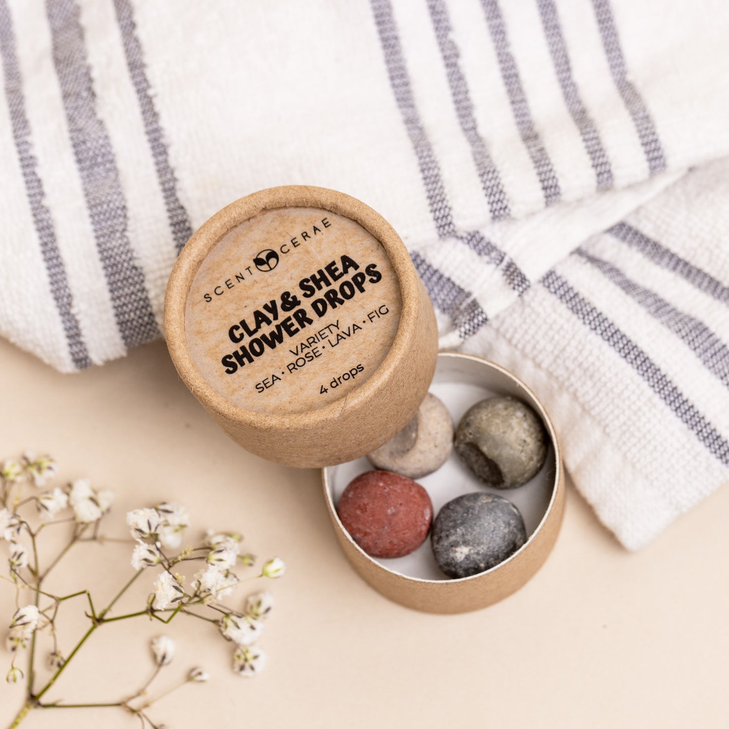 Clay & Shea Shower Drops – Zero Waste Face & Body Cleanser