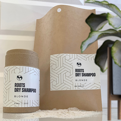 100% Bio-Degradable Natural Roots Dry Shampoo