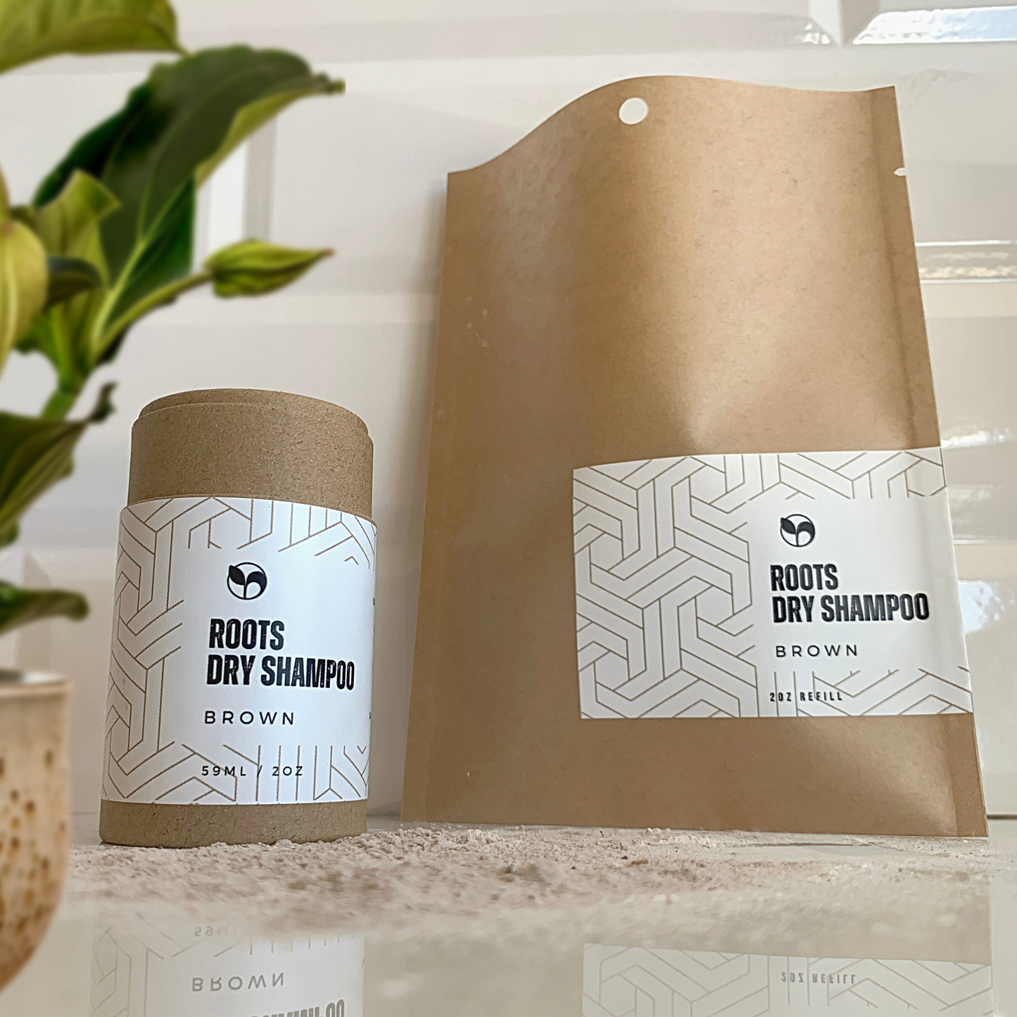 100% Bio-Degradable Natural Roots Dry Shampoo