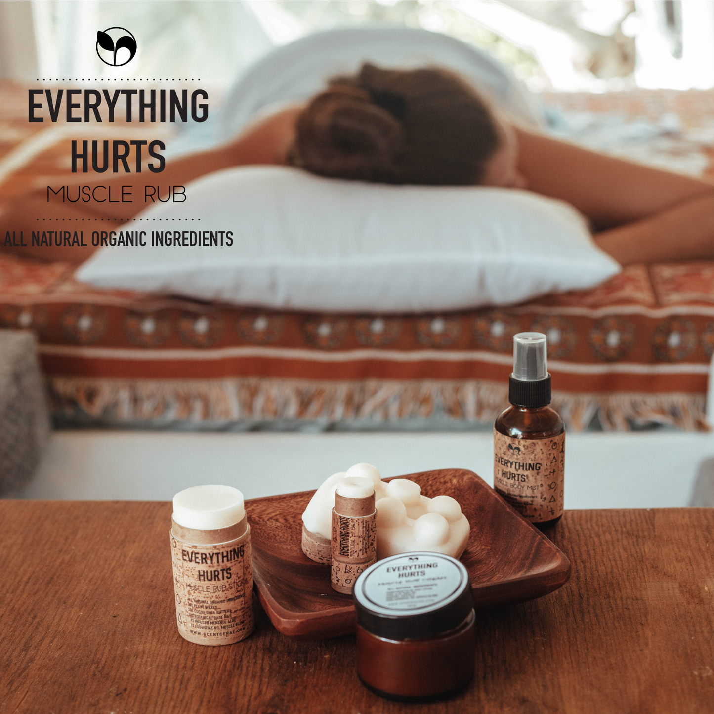 Everything Hurts Muscle Rub Complete Gift Set