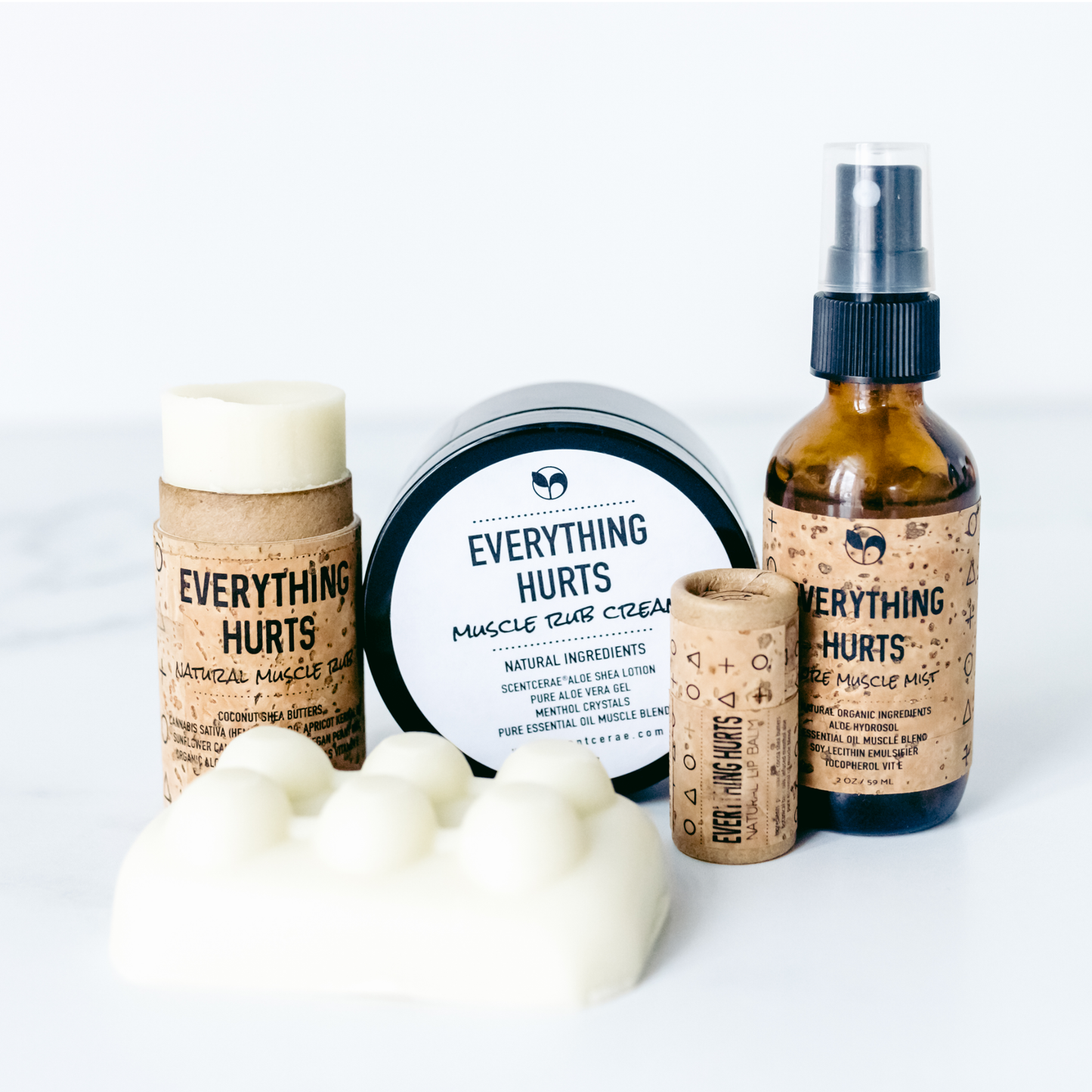 Everything Hurts Muscle Rub Complete Gift Set