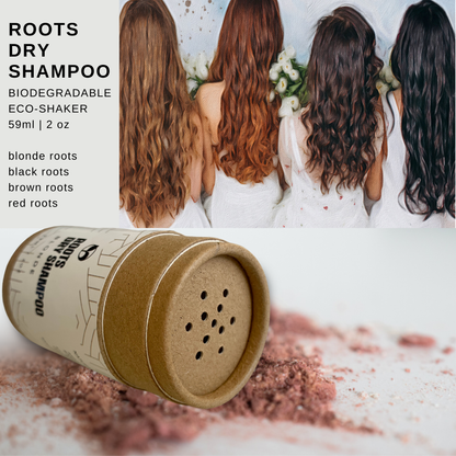 100% Bio-Degradable Natural Roots Dry Shampoo