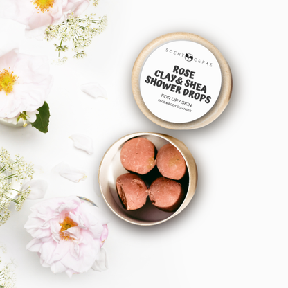 Clay & Shea Zero Waste Shower Drops